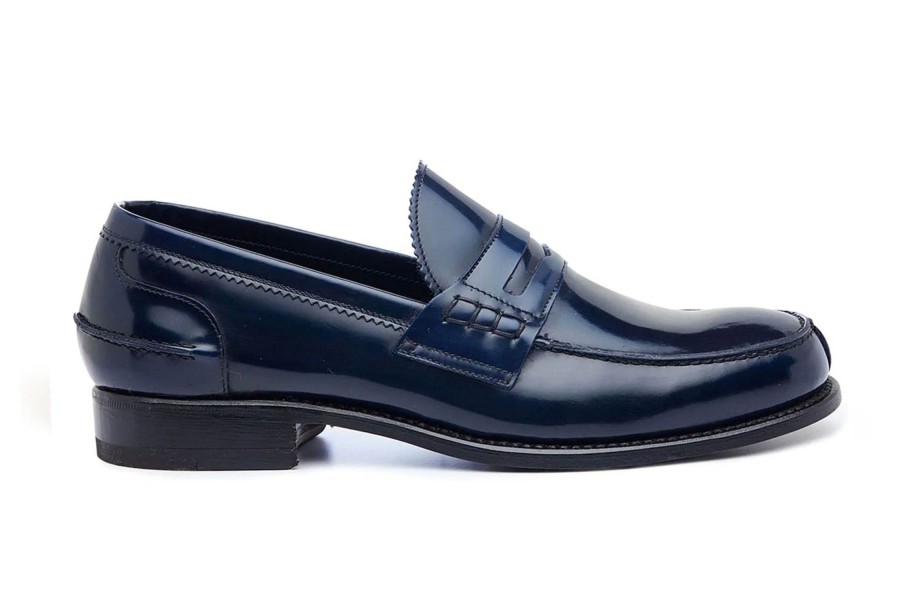 Mocassins Harris Shoes 1913 | Leather Moccasin Blu