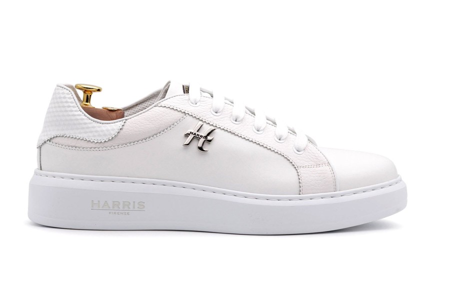 Sneakers Harris Shoes 1913 | Leather Sneakers White