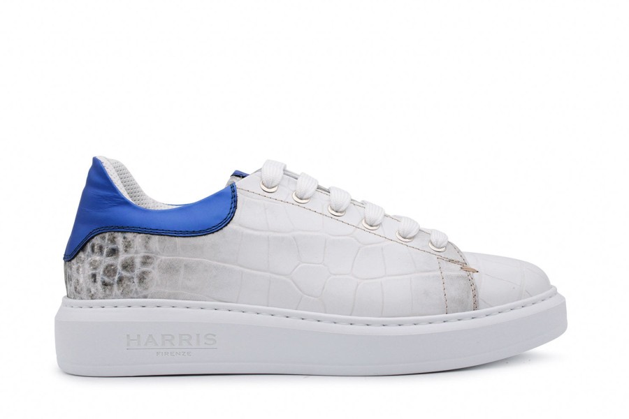 Woman Harris Shoes 1913 | Leather Sneakers White