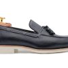 Outlet Harris Shoes 1913 | Leather Moccasin Blue