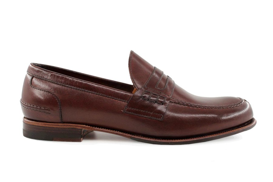 Woman Harris Shoes 1913 | Leather Loafer Rosso