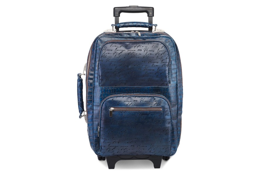 Accessories Harris Shoes 1913 | Leather Trolley Blu