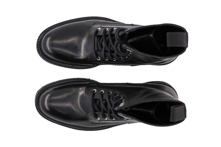 Woman Harris Shoes 1913 | Leather Polecchetto Nero