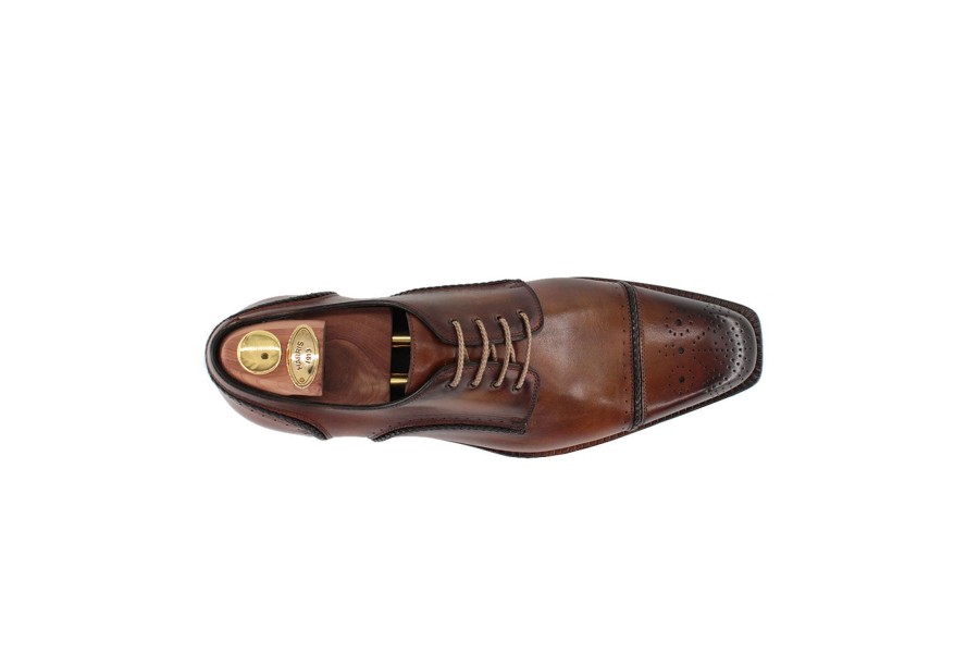 Outlet Harris Shoes 1913 | Leather Stringed Marrone