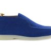 Outlet Harris Shoes 1913 | Suede Ankle Boot Blu