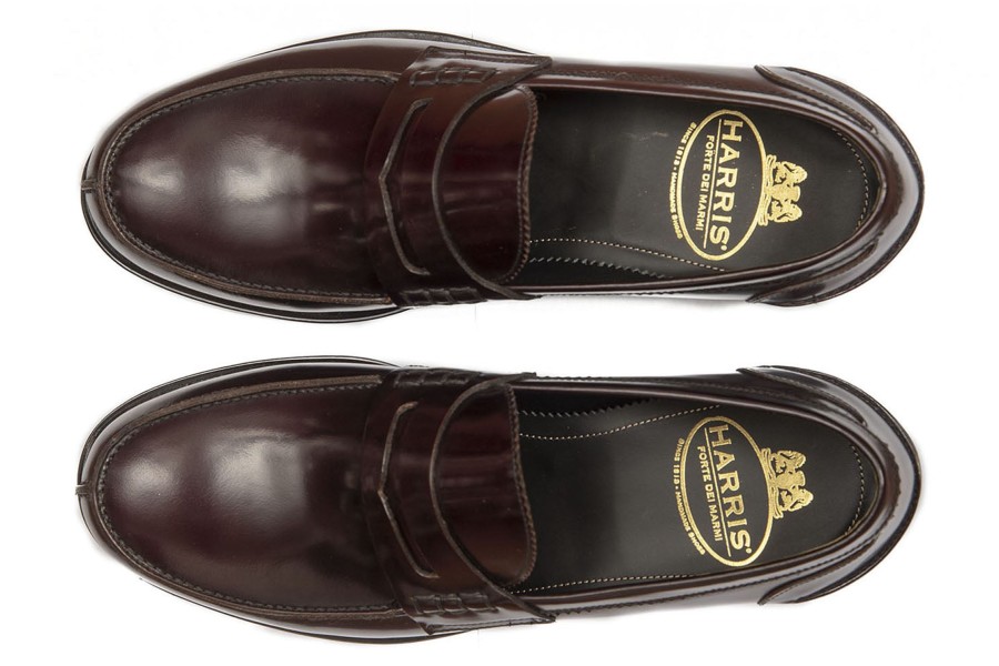 Mocassins Harris Shoes 1913 | Leather Moccasin Bordeaux