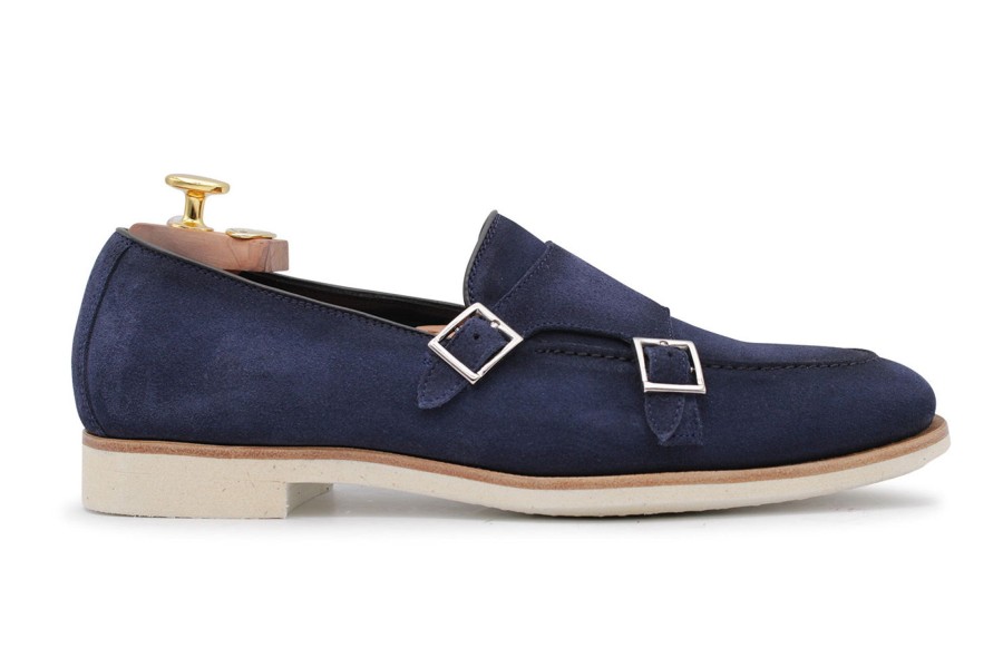 Outlet Harris Shoes 1913 | Leather Loafer Blue