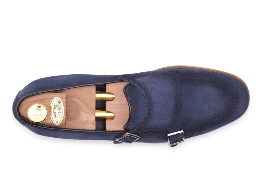 Outlet Harris Shoes 1913 | Leather Loafer Blue