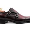 Buckles Harris Shoes 1913 | Double Leather Buckle Marrone