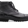 Outlet Harris Shoes 1913 | Leather Ankle Boot Nero